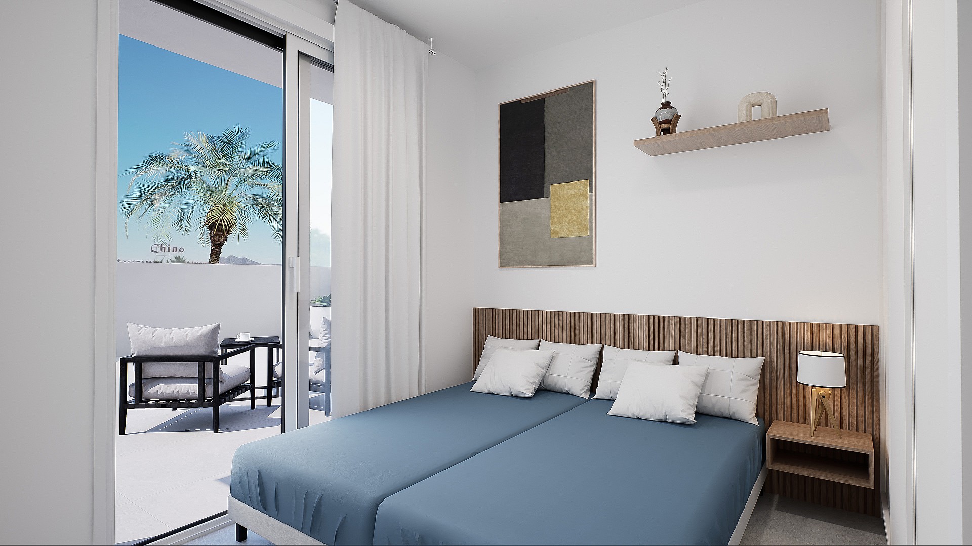 3 bedroom Apartments - solarium in Los Alcazares in Medvilla Spanje