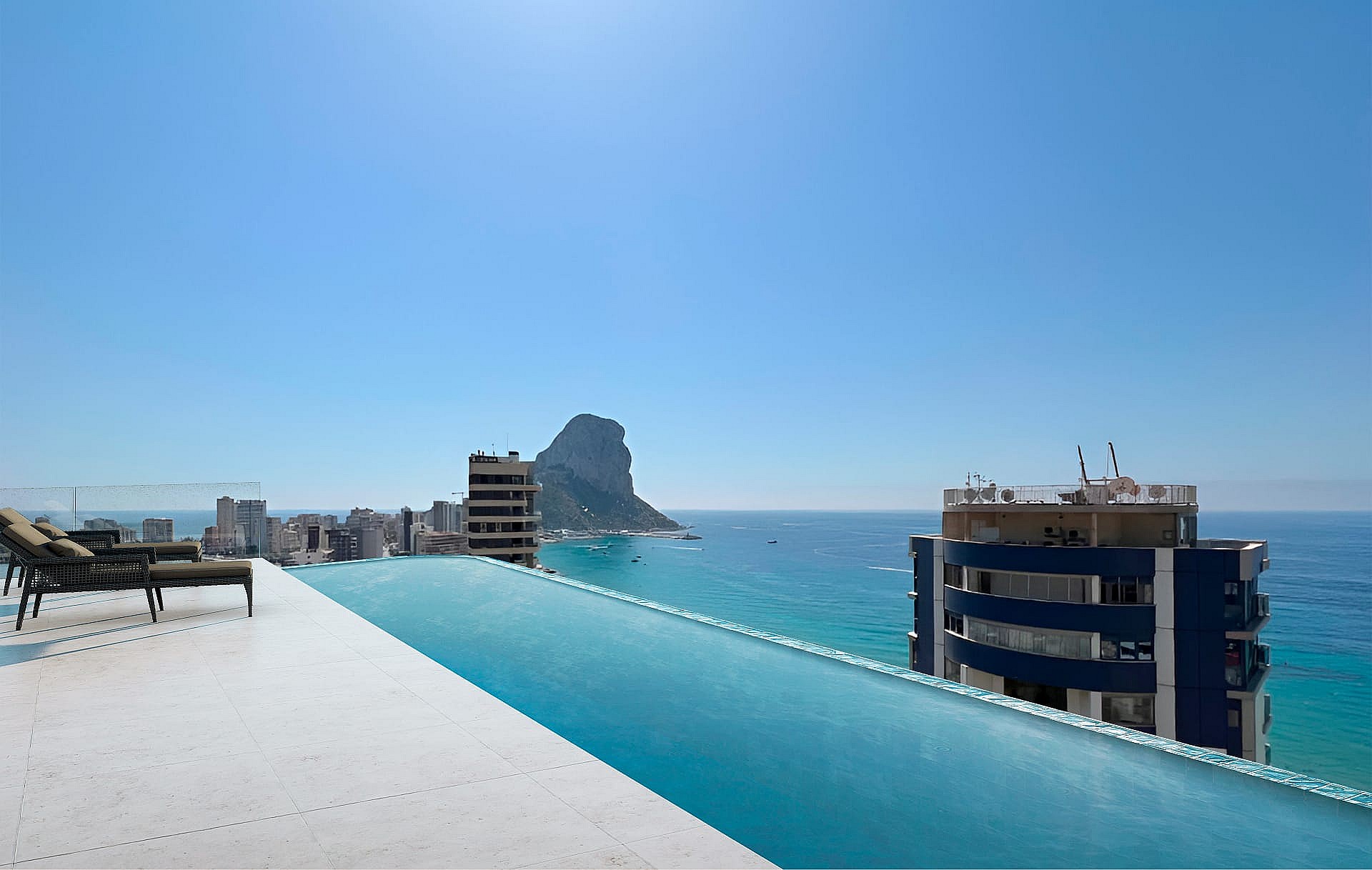 1 bedroom Apartment with terrace in Calpe in Medvilla Spanje