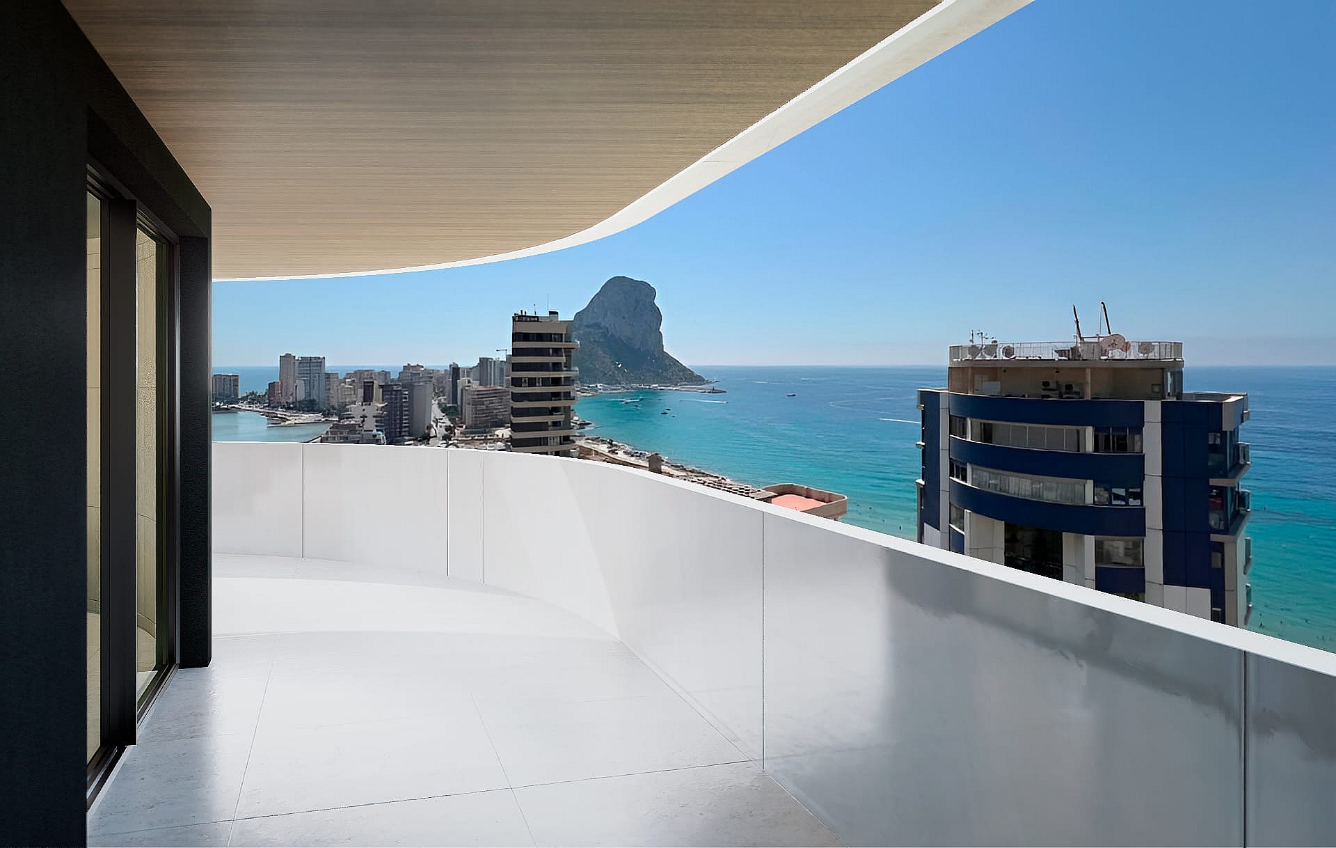 1 bedroom Apartment with terrace in Calpe in Medvilla Spanje