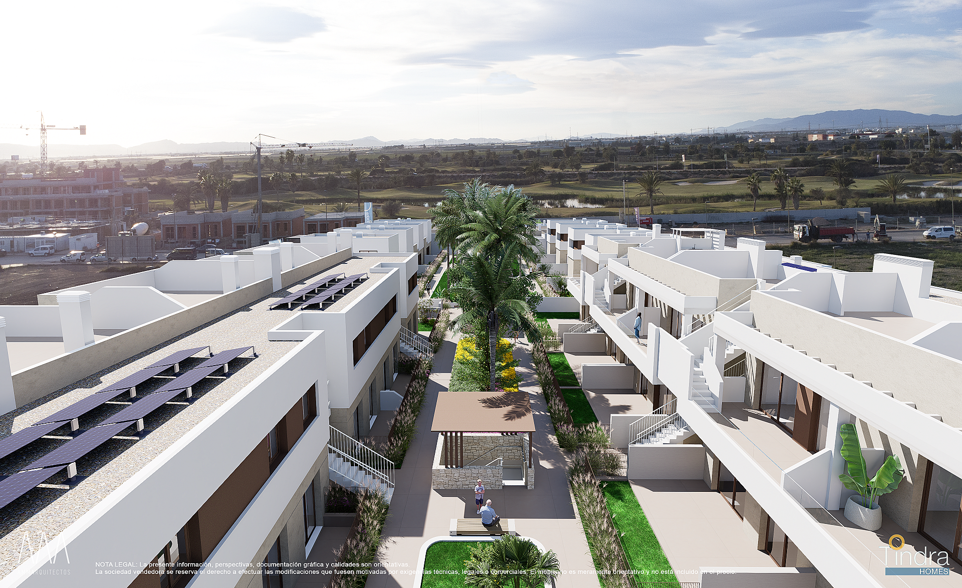 3 bedroom Apartments - solarium in Los Alcazares in Medvilla Spanje